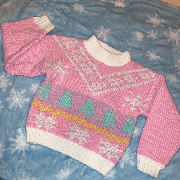 Club House Other - Vintage jacquard sweater size 2T